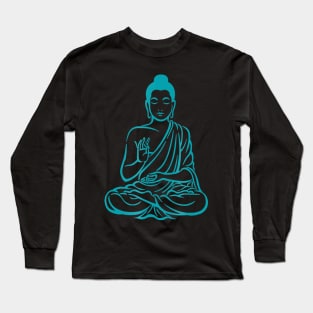 Buddha Buddhist Meditation Long Sleeve T-Shirt